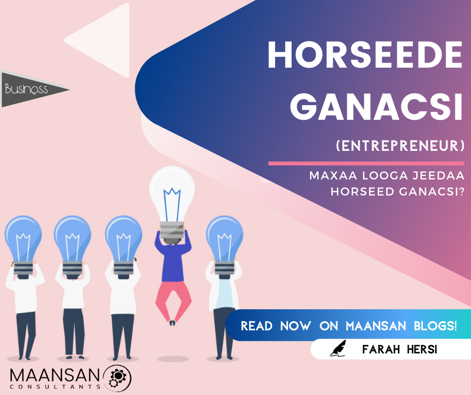 Blog 4 - Horseede Ganacsi